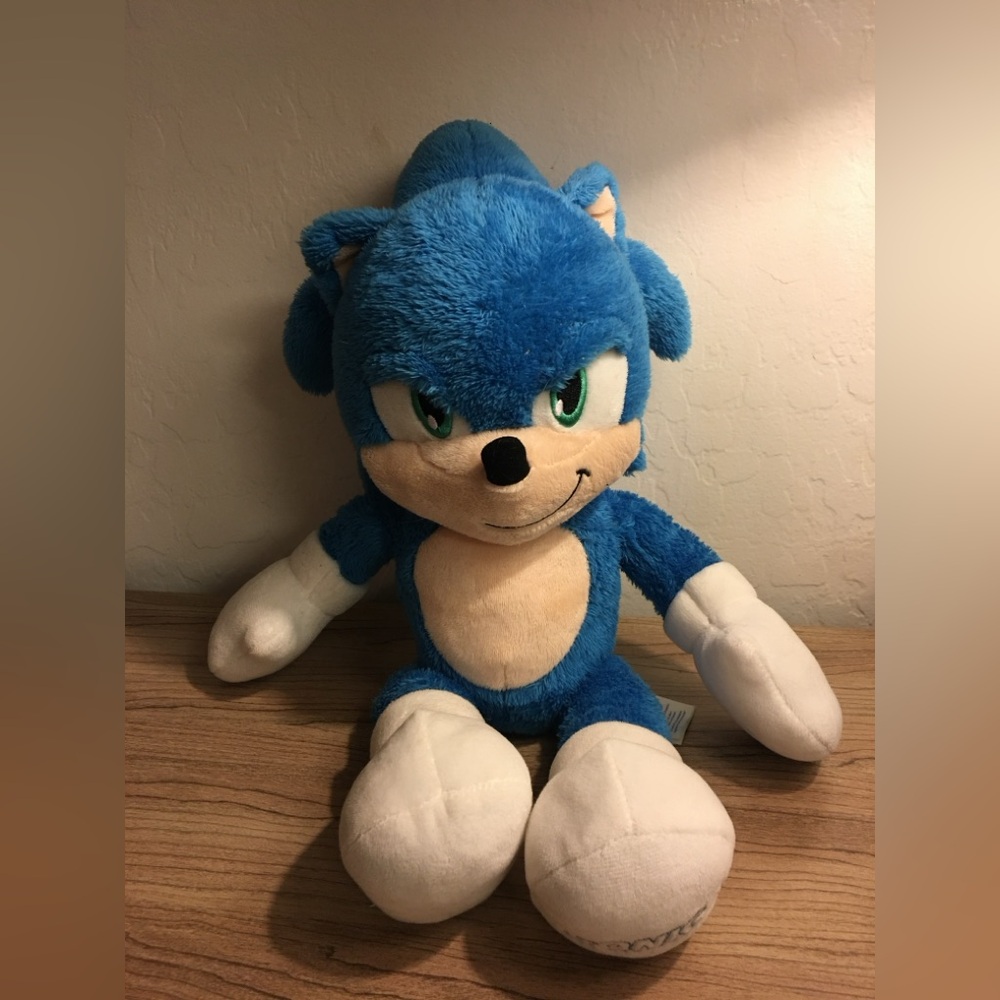 Sonic build a bear plush